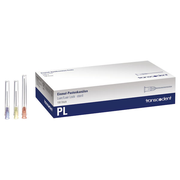 Einmal-Pastenkanülen PL für Luer / Luer Lock