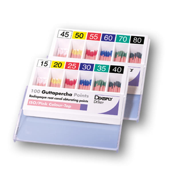 GuttaperchaSpitzen, rosa, ISO 20, 100St Nordenta