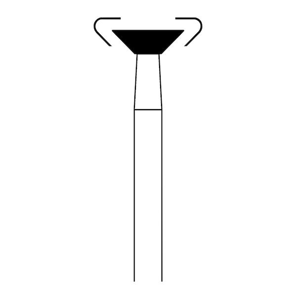Diamant-Schleifinstrumente für Handstück, U-Kegel