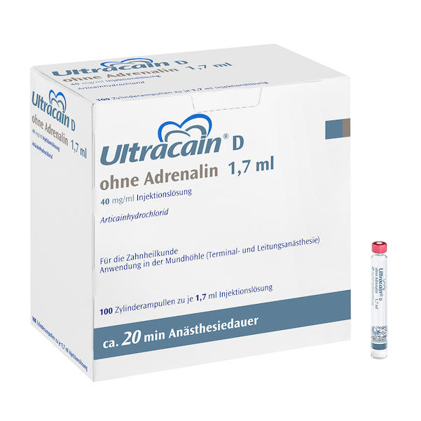 Ultracain D ohne Adrenalin