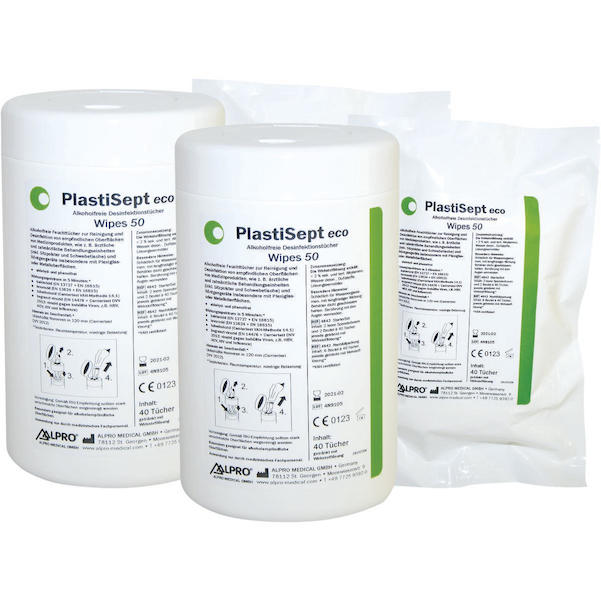 PlastiSept eco Wipes 50