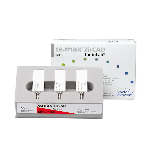 IPS e.max ZirCAD inLab MO B40 L