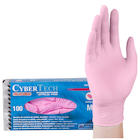 100 Stück: Nitril-Handschuhe pink 100 Stück: Nitril-Handschuhe pink