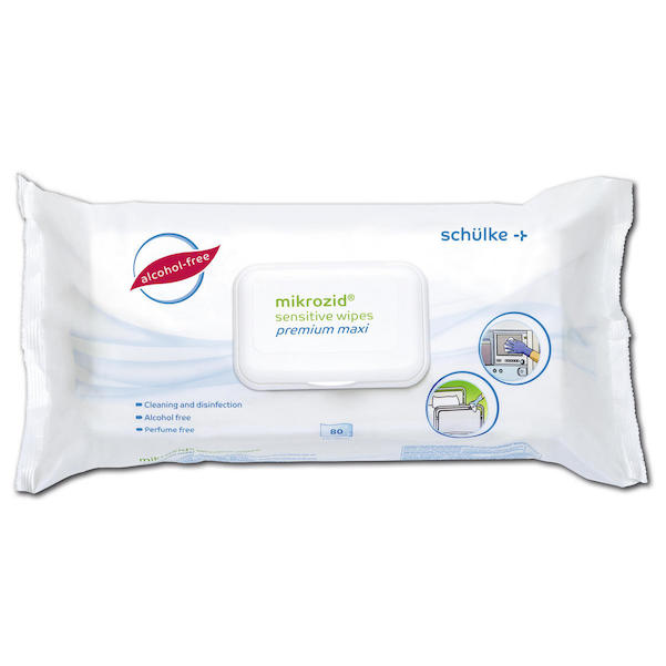 mikrozid sensitive wipes premium