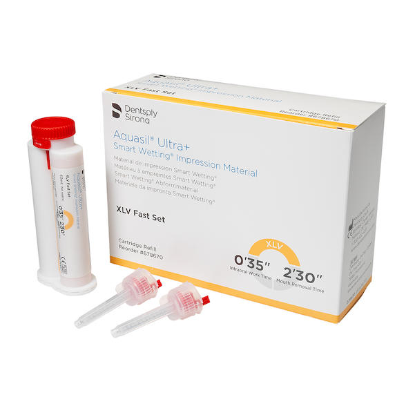 Aquasil® Ultra+ Extended Set, geändertes Kartuschensystem