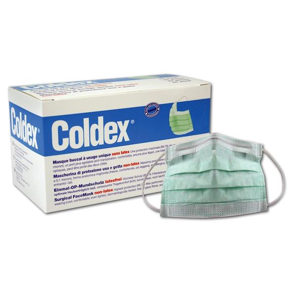 Coldex OP Mundschutz mit Ohrenschlaufe - latexfrei