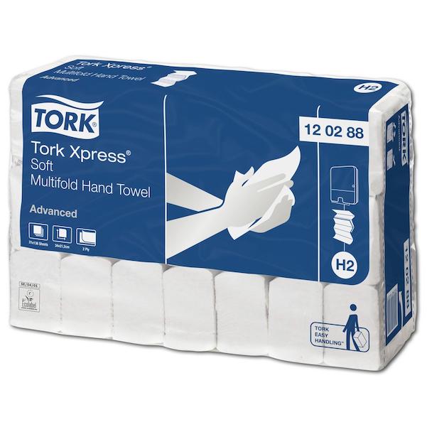 Tork Xpress® Multifold (Interfold) Advanced Handtuch WEICH