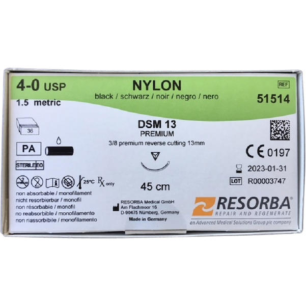 NYLON monofil - Nadeltyp DSM 13