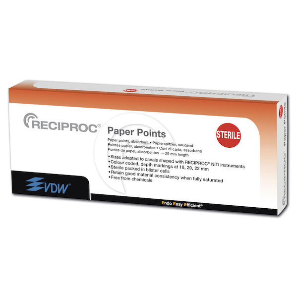 RECIPROC® Papierspitzen - Standardpackung