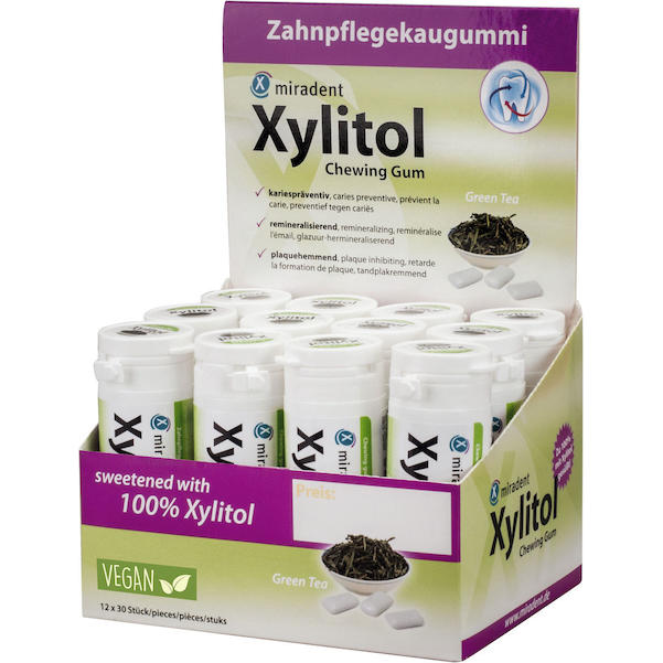 Xylitol Chewing Gums - Großpackung mit Display