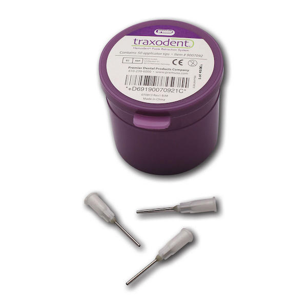 Traxodent®, Applikationskanülen