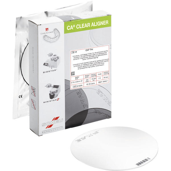 CA® Clear Aligner Pro Folie Ø 125 mm (rund)