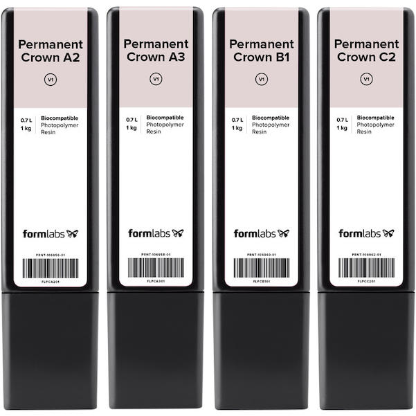 Kunstharz Permanent Crown Resin - Standardpackung