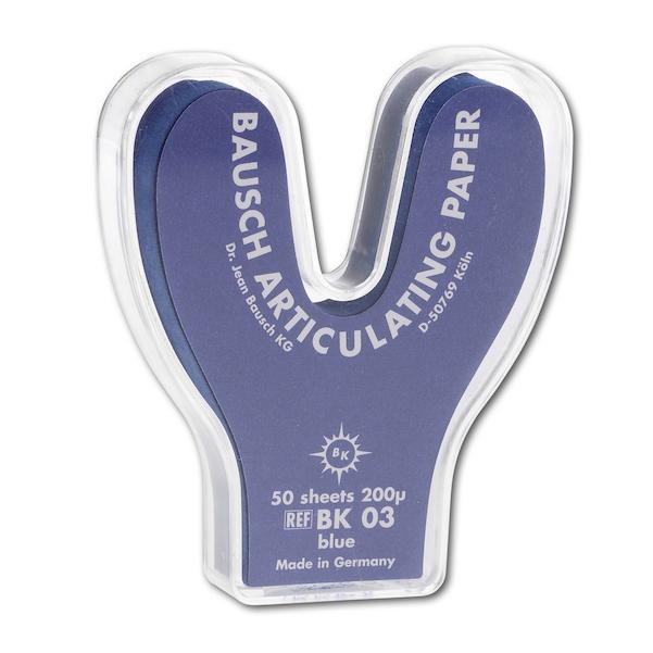 Bausch Artikulationspapier - Hufeisenform