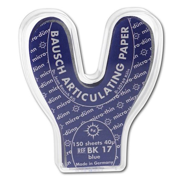 Bausch Artikulationspapier - Hufeisenform
