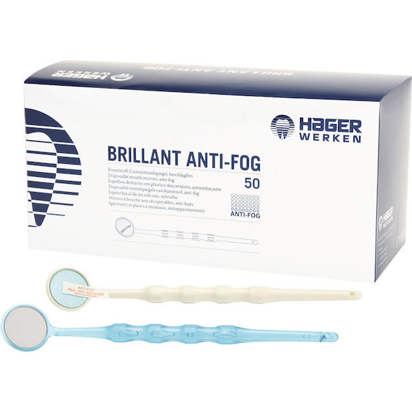 Brillant Mundspiegel Anti-Fog