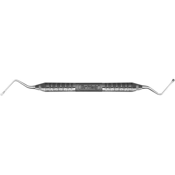 Chirurgische Kürette - Lucas Löffelförmig (oval), Griff 6