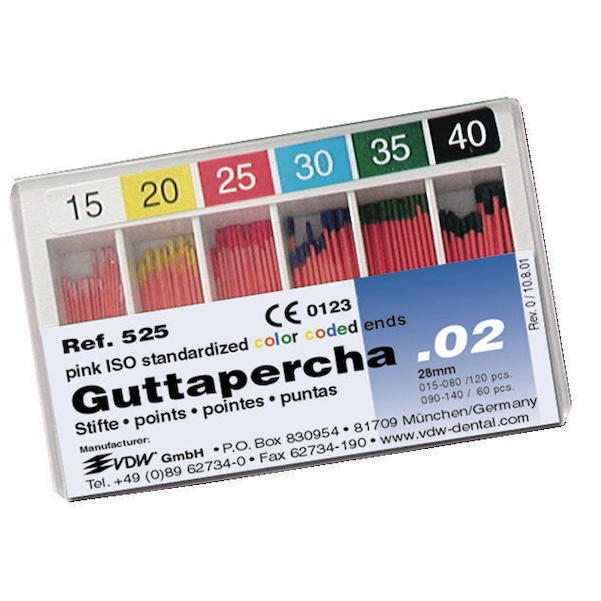 Guttaperchaspitzen Taper