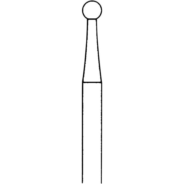 Hartmetallbohrer, Form HM 1S