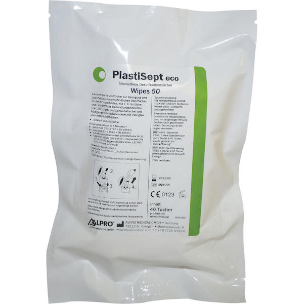 PlastiSept eco Wipes 50 - Starter Kit