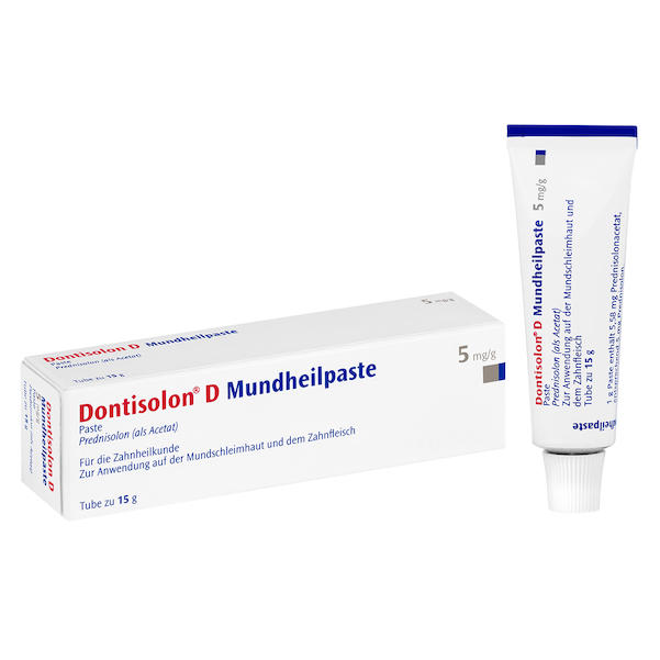 Dontisolon D Mundheilpaste Tube