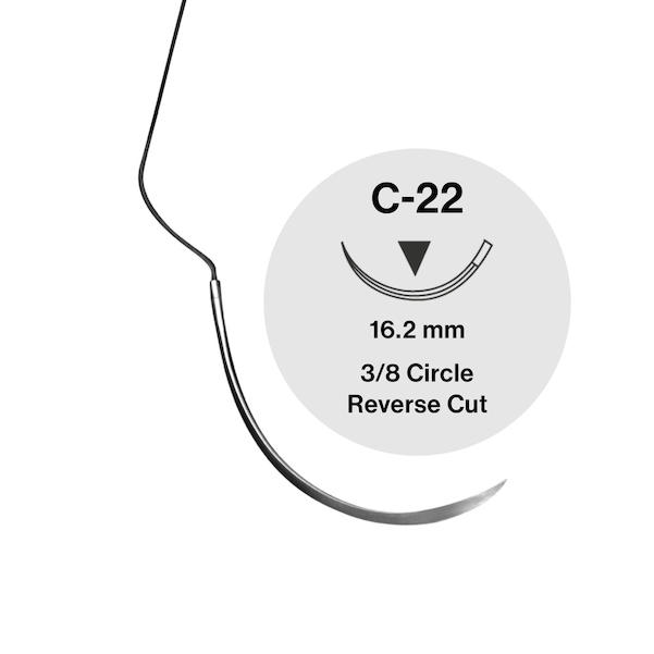 Perma-Sharp™, PGA schwarz - Nadeltyp C-22