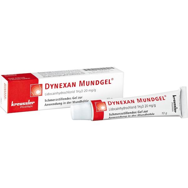 Dynexan Mundgel, Tube