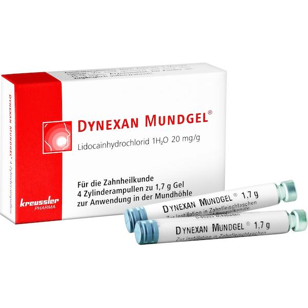 Dynexan Mundgel, Tube