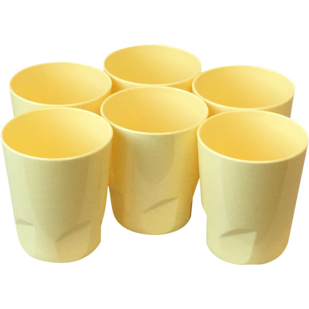 Mundspülbecher Color Mehrweg