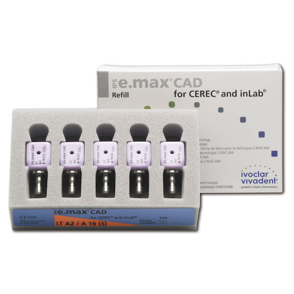 IPS e.max CAD Cerec/inLab LT A16 S