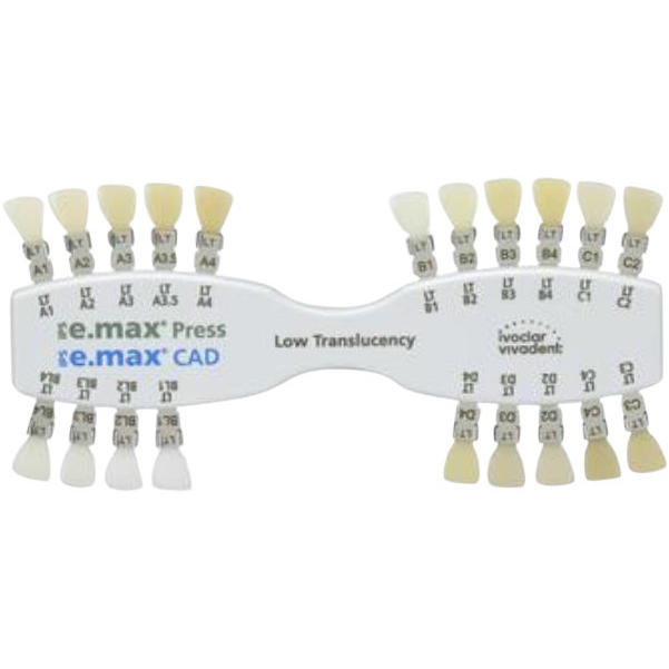 IPS e.max® Press CAD Farbschlüssel