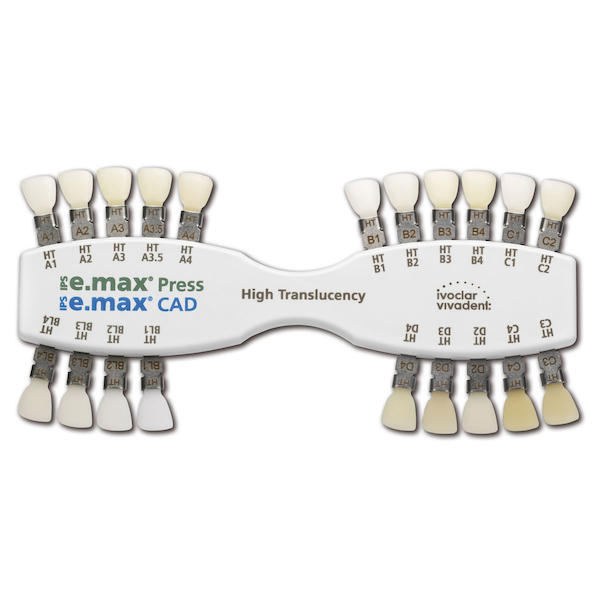IPS e.max® Press CAD Farbschlüssel