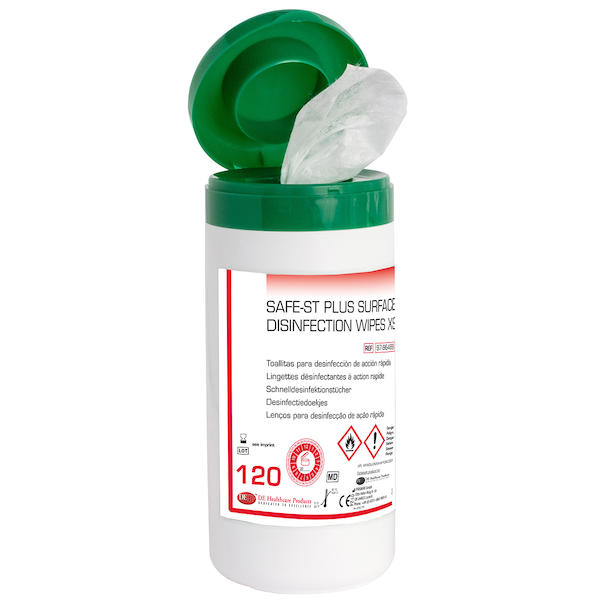 SAFE-ST PLUS Schnelldesinfektionstücher