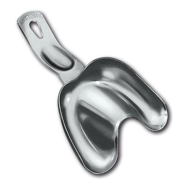 Abformlöffel rostfrei nach Ehricke - glatt, unbezahnt