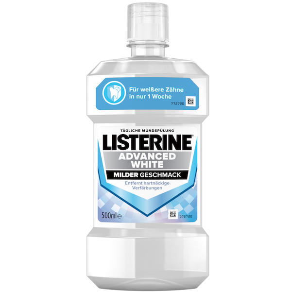 LISTERINE ADVANCED WHITE - Milder Geschmack