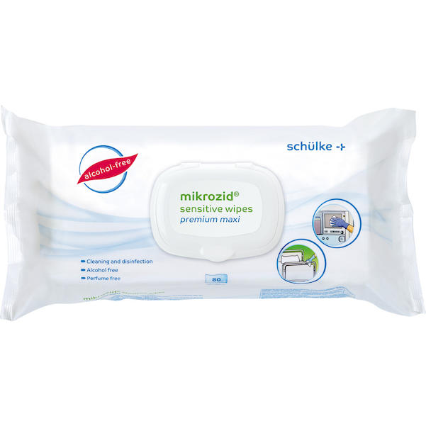mikrozid® sensitive wipes premium maxi