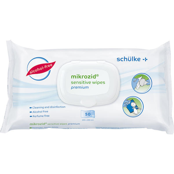mikrozid® sensitive wipes premium